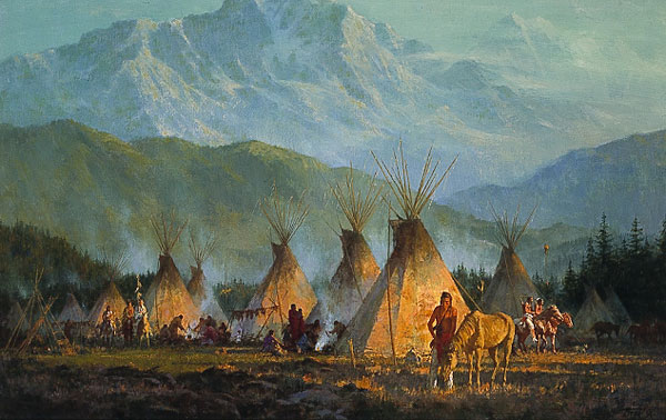 Terpning - Crow Camp 1864